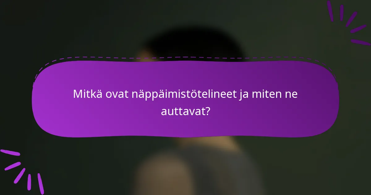 Mitkä ovat näppäimistötelineet ja miten ne auttavat?